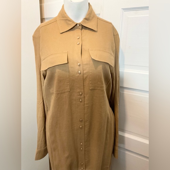 🛑🛑🛑LONG SLEEVE SHIRT DRESS - Picture 5 of 14